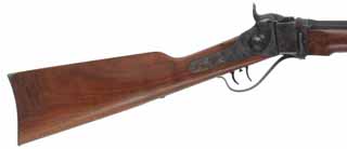 1874 Sharps No. 3 Sporting Rifle,
caliber .40 2-1/10 SBN, 26" octagon-to-round barrel, 
walnut, globe front sight, used, by Shiloh Sharps