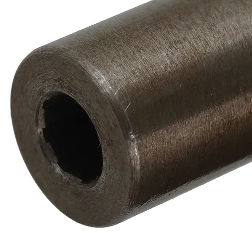 Octagon-to-Round Barrel Blank,
.45 caliber, 34", Douglas XX Premium blank,
blank plug for underhammer installed