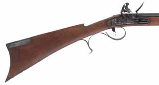Southern Longrifle,
 .40 caliber, 36" Green Mountain barrel,
Chamber's flintlock, cherry, iron trim,
new, by Dave Minnich