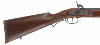 Investarm Hawken Rifle
.50 caliber, 28" barrel,
percussion, walnut, brass, fiber optic sights, used