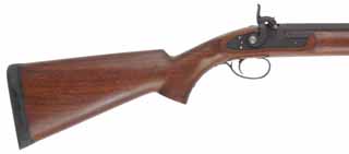English Sporting Rifle,
.451 caliber fast twist, 33" tapered barrel,
walnut, rubber recoil pad, iron trim,
R. E. Davis bar lock, used, signed by the late Dr. Gary White