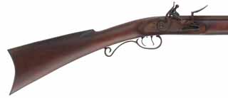 Austin & Halleck Mountain Rifle,
.50 caliber, 32" barrel, 
flintlock, maple stock, iron trim, 
new in-the-box, by Austin & Halleck