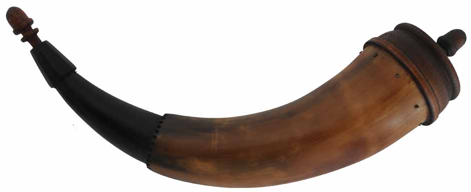 Deluxe Matched Powder Horn Pair [#130]