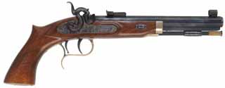  Thompson Center Patriot Pistol , .45 caliber, 9" barrel, percussion, walnut, brass trim, used