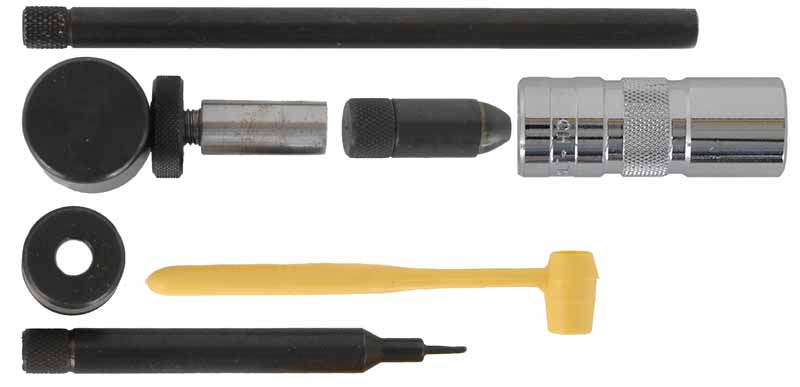 LEE Pistol Loader,
hand tools for economical reloading,
caliber .45 Colt, with box, used