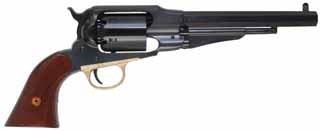 1858 Remington New Model Navy Revolver,
.36 caliber, 7-3/8" barrel,
percussion, blued, walnut,
as-new, in factory box, by Aldo Uberti
