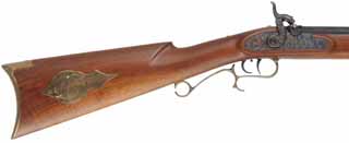 Thompson Center Hawken,
.50 caliber, 28" barrel,
percussion, walnut stock, brass trim, 
excellent, by Thompson Center Arms