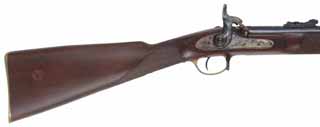 Parker Hale Whitworth Rifle,
.451 caliber hex bore, 36" barrel,
percussion, walnut, brass, 
used, by Parker Hale, Italy