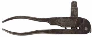 1880 Winchester Loading Tool,
caliber .38-55 Ballard. aged patina, no decapping pin