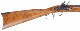 CVA Mountain Rifle,
.54 caliber, 32" barrel,
flintlock, maple, iron trim, 
used, by Connecticut Valley Arms