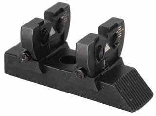 Used ~ Rear sight, for DP Kodiak Express Rifle,
two leaf sight, missing mounting screw