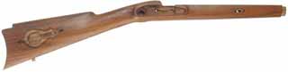  Used Thompson Center Hawken stock , cut for 1" barrel channel, walnut