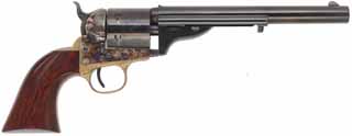  Colt Model 1871-1872 Open Top Revolver , caliber .38 Special, 7-1/2" barrel, walnut, brass triggerguard & backstrap, used, for Cimarron F.A. Co. by Aldo Uberti ~ Italy 