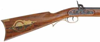 Investarm Hawken Rifle
.50 caliber, 28" barrel,
percussion, walnut, brass, used