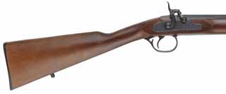 Fox River Fifty Rifle,
.50 caliber, 24" barrel,
percussion, beech, blued steel trim,
used, by Traditions