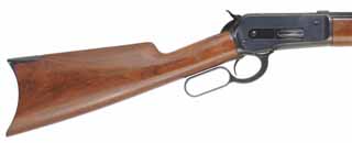  Model 1886 Winchester Rifle , caliber .45-70 Gov't, 26" barrel, walnut, blued, used, by Miroku for Browning 