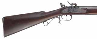 T/C Renegade,
.54 caliber, 26" barrel, 
percussion, walnut, iron, peep sight, 
used, by Thompson Center Arms