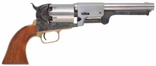 Colt Third Model Dragoon Revolver,
.44 caliber, 7-1/2" barrel,
blued, brass, bright steel and color case hardened, 
GCA serial prefix, by Colt - Second Generation