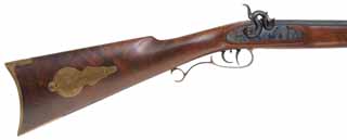 Thompson Center Seneca Rifle,
.45 caliber, 27" barrel,
percussion, fancy walnut, brass, used