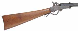 Maynard Model 2 Carbine,
.50 caliber, 20" barrel,
antique percussion breech loader,
great bore, walnut, saddle ring
