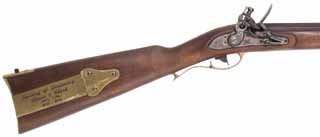 U. S. Model 1803 Harpers Ferry Rifle,
.54 caliber, 35-1/2" browned barrel,
walnut, brass, used, by Euroarms