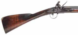 Wilson Chief's Trade Gun,
20 gauge, 41-1/2" octagon-to-round barrel,
flintlock, maple, brass and iron trim,
used, by Caywood