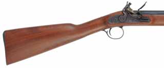 Pennsylvania Hunter Rifle,
.45 caliber, 28" T/C Hawken barrel,
flintlock, walnut, iron,
used, by Thompson Center
