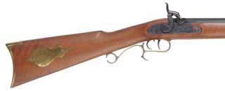 Thompson Center Hawken,
.50 caliber, 28" barrel,
percussion, walnut stock, brass trim, 
excellent, by Thompson Center Arms