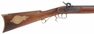  T/C Hawken Rifle , .54 caliber, 32" Green Mountain barrel, percussion, walnut, brass, used, by Thompson Center Arms 