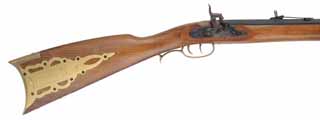  Traditions Shenandoah Longrifle , .36 caliber, 33-1/2" barrel, percussion lock, beech finished as walnut, brass trim, unfired in box