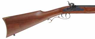  Thompson Center Cherokee Rifle , .45 caliber, 24" barrel, walnut, brass, percussion, double set triggers, swivel mounts adde, used