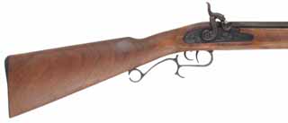 Thompson Center Renegade,
.54 caliber bore by R. Hoyt, 26" barrel, 
percussion, walnut, iron trim, 
used, by Thompson Center Arms