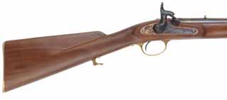 Cook & Brother Musketoon,
.58 caliber, 24" barrel,
percussion, walnut stock, brass trim, 
near-new, by Davide Pedersoli & Co.