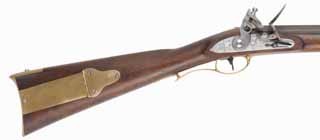  U.S. Model 1803 Harper's Ferry Rifle , .54 caliber, 33" Colerain barrel, flint lock, walnut stock, brass furniture, used, by David Motto 