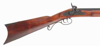  Hawken Rifle , .54 caliber, 36-1/2" barrel, L&R percussion, maple, iron trim, used