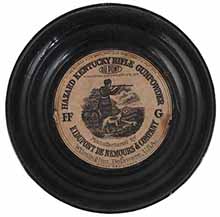 Vintage Kentucky Rifle Hazard Powder Co. Black Powder Container, 
6 pound keg, FFg, empty