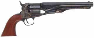 1861 Colt Navy Revolver,
.36 caliber, 7-1/2" barrel,
percussion, blued, walnut,
new, in factory box, by Aldo Uberti