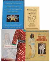 Used Books Lot of Four Used Native American Dress & Beadwork Books
