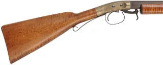 Underhammer Rifle,
.54 caliber, 31" swamped Rice barrel,
percussion, curly maple, iron trim, 
new, by R. Mills