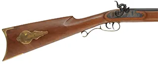T/C Seneca Rifle,
.36 caliber, 27" barrel,
percussion, walnut, brass, 
used by Thompson Center Arms