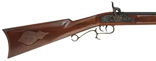 Thompson Center Hawken,
.45 caliber, 28" barrel,
percussion, walnut, brass, 
from a kit, used, by Thompson Center Arms