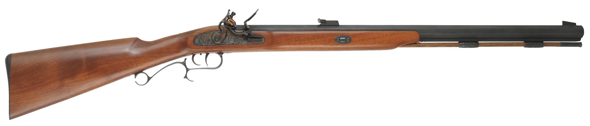 T/C Renegade Rifle,
.54 caliber, 26" barrel,
flintlock, walnut, iron, patridge sights,
used by Thompson Center Arms T/C Renegade Rifle,
.54 caliber, 26" barrel,
flintlock, walnut, iron, patridge sights,
used by Thompson Center Arms