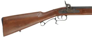 T/C Renegade Rifle,
.54 caliber, 26" barrel, 
percussion, walnut, iron, patridge sights,
used, by Thompson Center
