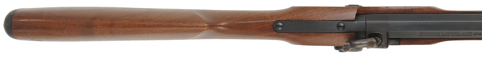 T/C Renegade Rifle,
.54 caliber, 26" barrel,
percussion, walnut, iron, patridge sights,
used, by Thompson Center T/C Renegade Rifle,
.54 caliber, 26" barrel,
percussion, walnut, iron, patridge sights,
used, by Thompson Center
