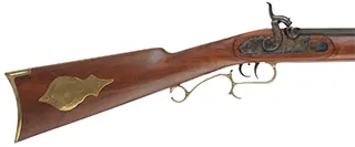 Thompson Center Hawken,
.50 caliber, 28" barrel,
percussion, walnut, brass, 
from a kit, used, by Thompson Center Arms
