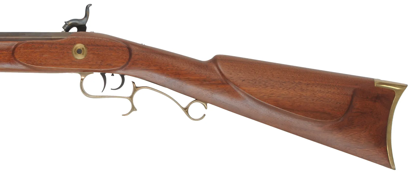 Thompson Center Hawken,
.50 caliber, 28" barrel,
percussion, walnut, brass, 
from a kit, used, by Thompson Center Arms