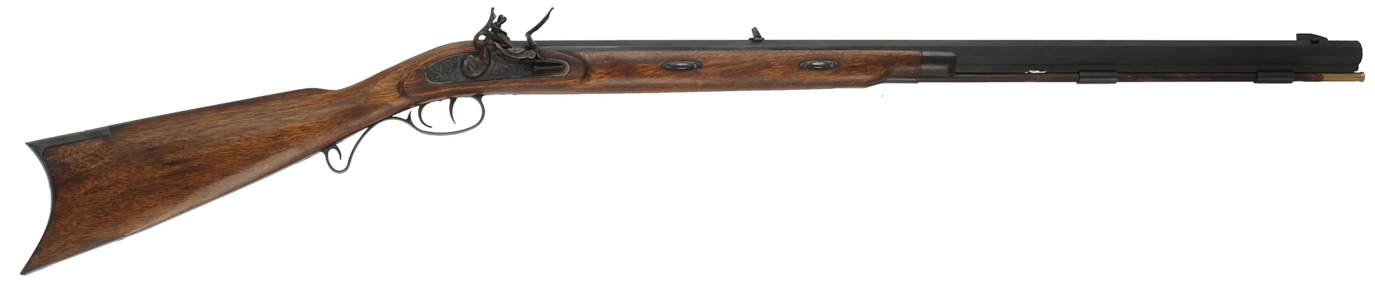 Lyman Great Plains Rifle,
.50 caliber, 32" barrel,
flintlock, walnut, iron, used 