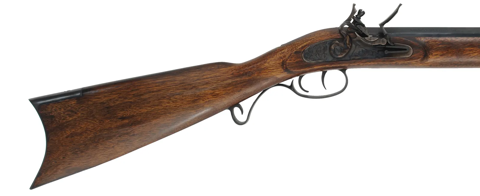 Lyman Great Plains Rifle,
.50 caliber, 32" barrel,
flintlock, walnut, iron, used 