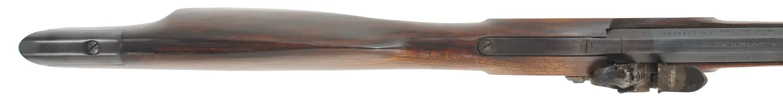 Lyman Great Plains Rifle,
.50 caliber, 32" barrel,
flintlock, walnut, iron, used 