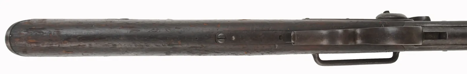 Gallager Carbine,
.52 caliber, 22" barrel,
breechloading percussion, walnut,
antique by Richardson & Overman, Phila. Gallager Carbine,
.52 caliber, 22" barrel,
breechloading percussion, walnut,
antique by Richardson & Overman, Phila.